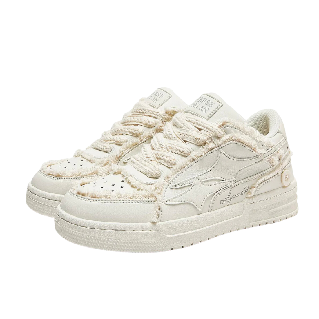 Millennium White Flux Sneakers '2000